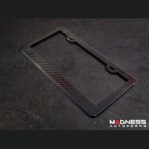 License Plate Frame - 100% Genuine Carbon Fiber